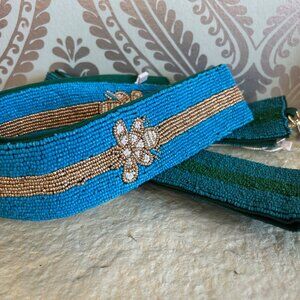 CLS9058 Your Choice of 2 Colors BEE Blue Purse Strap